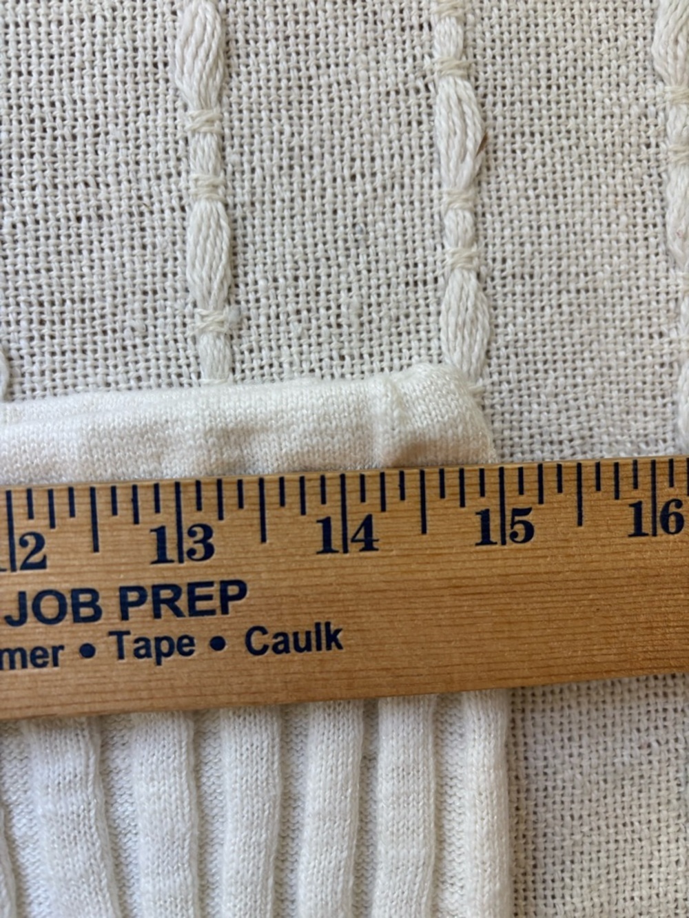 Free People FP Beach Ribbed Knit Knotted Midi Skirt Ivory Drawstring Size M - Picture 8 of 9